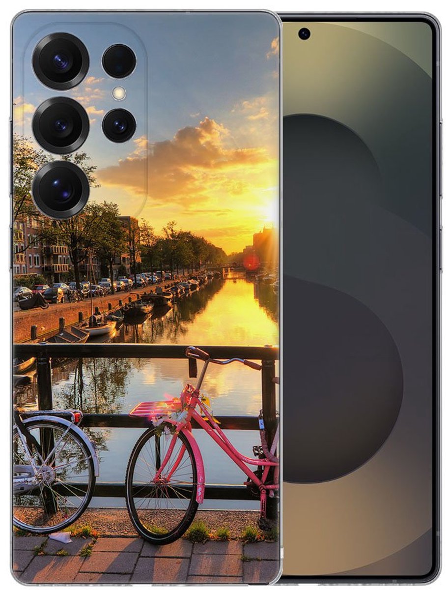 TPU Hoesje Samsung Galaxy S25 Ultra - Amsterdamse Grachten Backcover