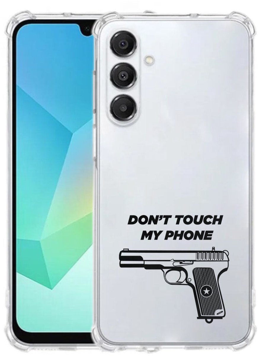 TPU Telefoonhoesje Samsung Galaxy A17 - Pistol DTMP schokabsorberende backcover