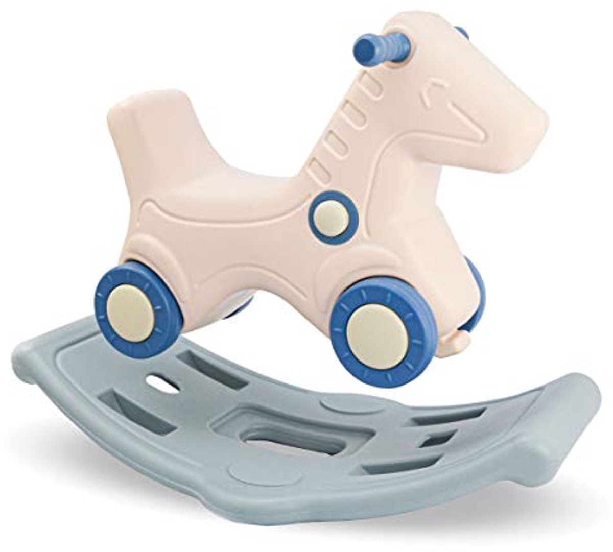 Image of 2-in-1 Hobbelpaard en Voertuig voor Kinderen - Veilig en Stevig Hobbeldier vanaf 1 Jaar