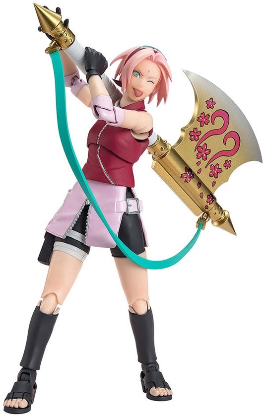 Bandai Tamashii Nations Naruto Shippuden S.H. Figuarts Action Figure Sakura Haruno Naruto OP99 Edition 14 cm Action Figuur