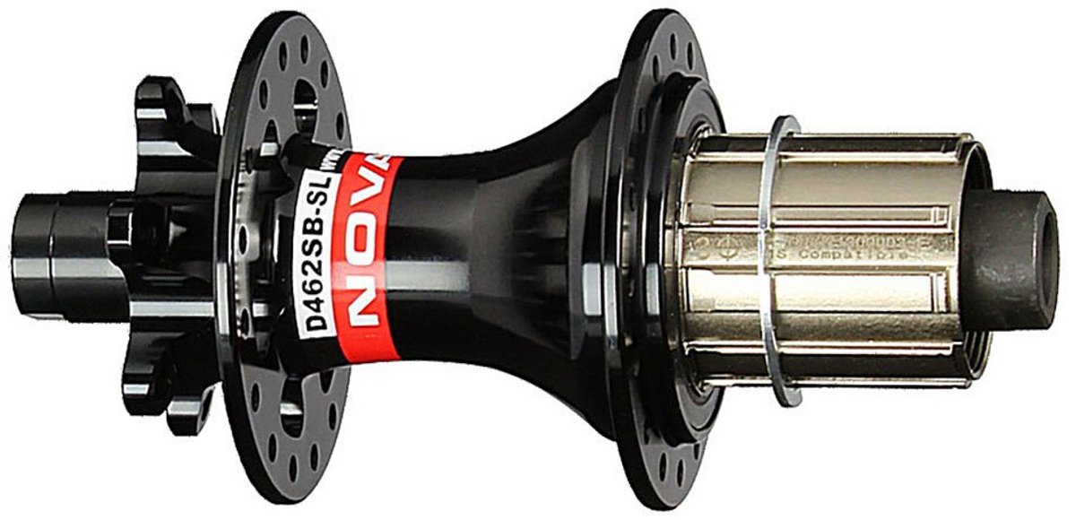 Novatec D462sb-sl-x12-s3s-11s Achternaaf Zilver 32H / 12 x 142 mm