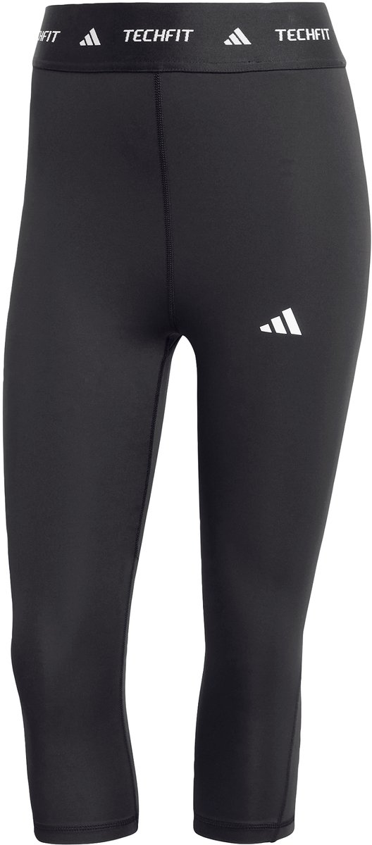 Adidas Performance Techfit Capri Legging - Dames - Zwart van Merkloos — afbeelding 4