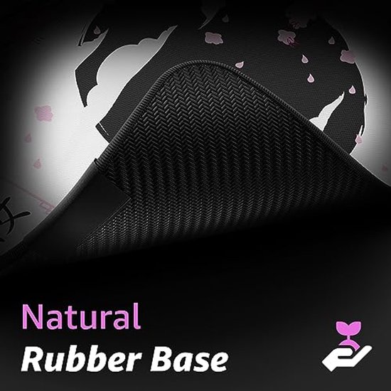 Grote Gaming Muismat XXL - Waterdicht, Ultra Dikke en Gladde Polyesterstof, Natuurlijke Rubber Basis 36" x 16" — afbeelding 3