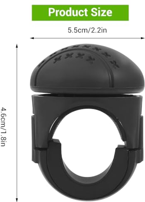 360° Antislip Stuurwiel Spinner voor Auto, SUV en Vrachtwagen — afbeelding 2