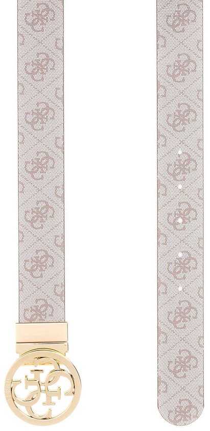 GUESS ceinture Noelle Nolana Belt W95 Dark Taupe Logo