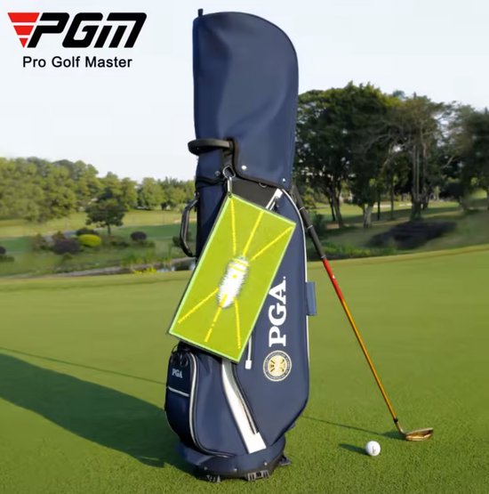 PGM Golf Slagmat - Compacte Strike Pad 21x41cm - Trainingsmat voor Swing Analyse - Inclusief Haak - Ideaal voor Indoor & Outdoor Oefeningen van Merkloos — afbeelding 3