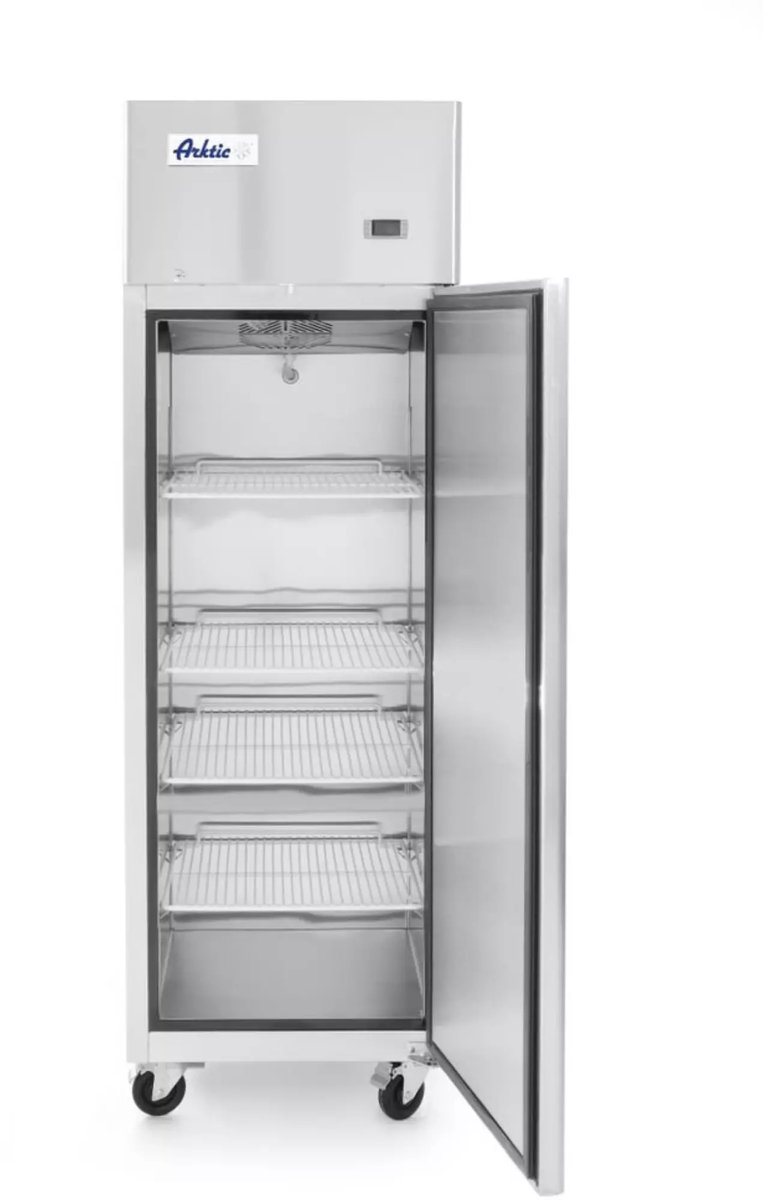 Arktic Hendi Arktic Koelkast - Profi-Line - 410L - +2°C tot +8°C - 230V/290W - 600x740x1950mm - Horeca Koelkast Wit