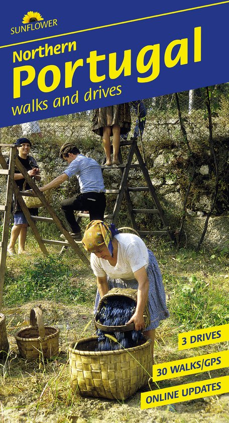 Sunflower Guides- Northern Portugal Sunflower Walking Guide - cover