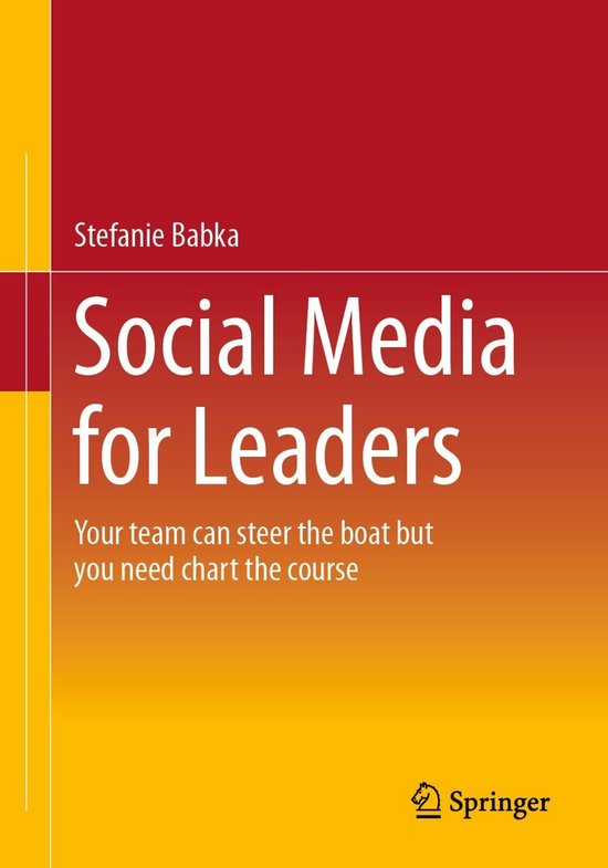 Business and Management (R0) - Social Media for Leaders - cover