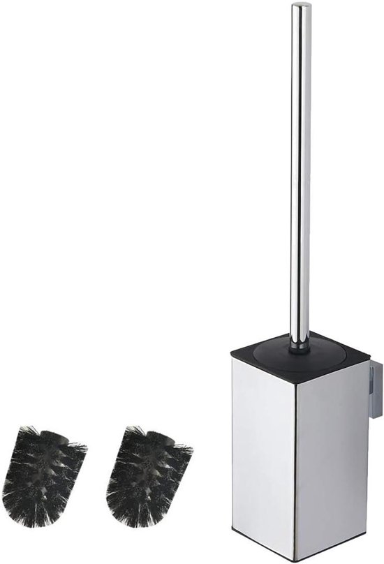 TESA Moon Black WC-borstel met houder zwart kopen TESA Moon Black WC-borstel met houder zwart kopen