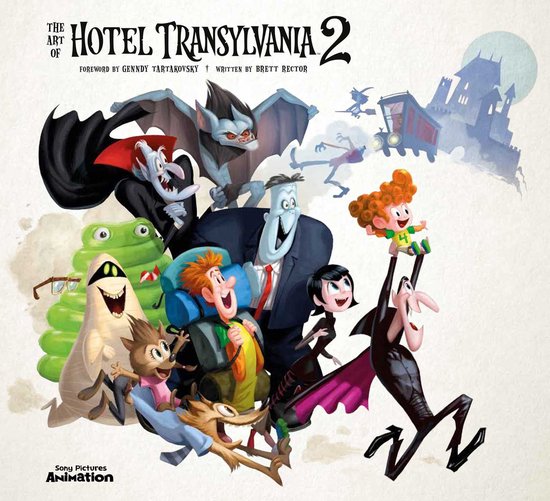 Art & Making Of Hotel Transylvania 2 - cover