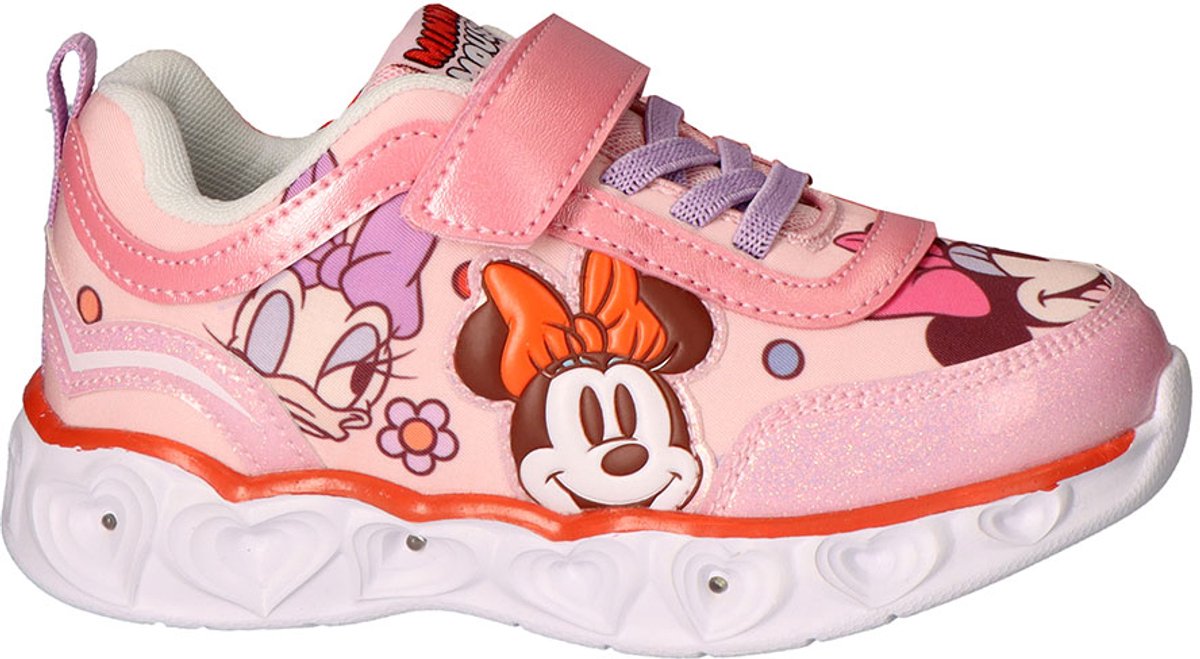 Cerda Disney Eva Minnie-sneakers Met Lichtjes Roze EU 26 Meisje