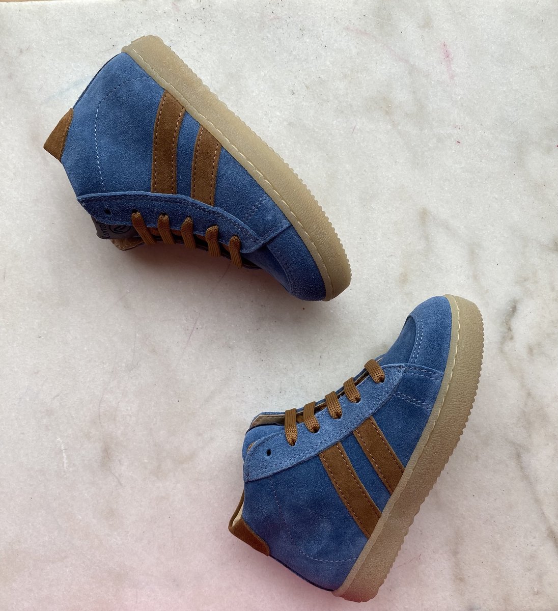 Lunella jongenssneaker blauw maat 28