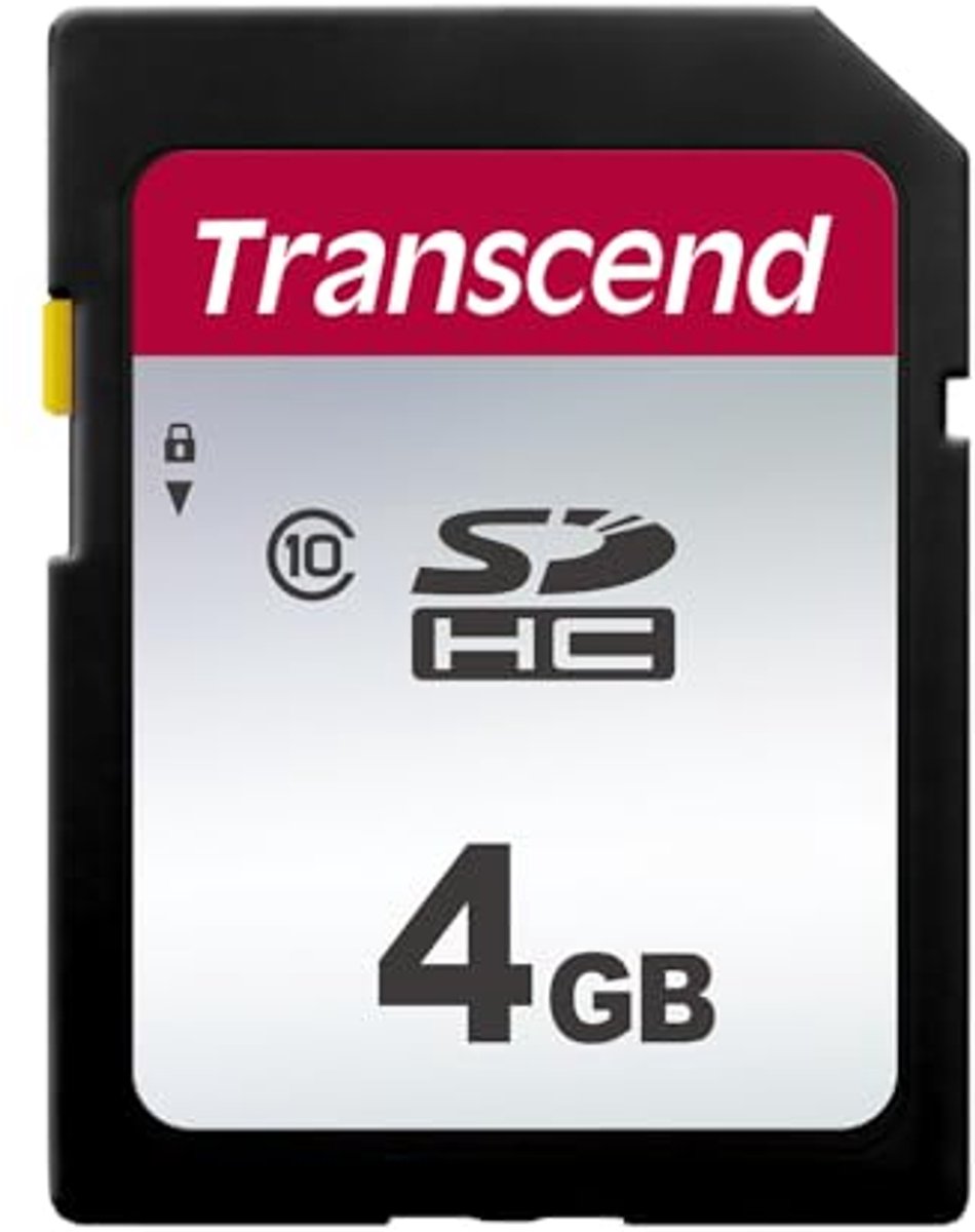 4GB SDHC Geheugenkaart - C10, Geschikt voor Foto- en Video-opnames