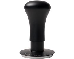 Omslag van Gekalibreerde klik tamper – 58.5mm – Zwart – Tamper me veer - Koffie Tamper – Espresso Tamper - Koffie Stamper - E61 - ECM - Gaggia - Vibiemme – Espressomachine - Barista Essentials