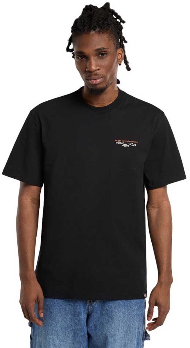 Dickies Laryville T-shirt Met Korte Mouwen S Man Zwart