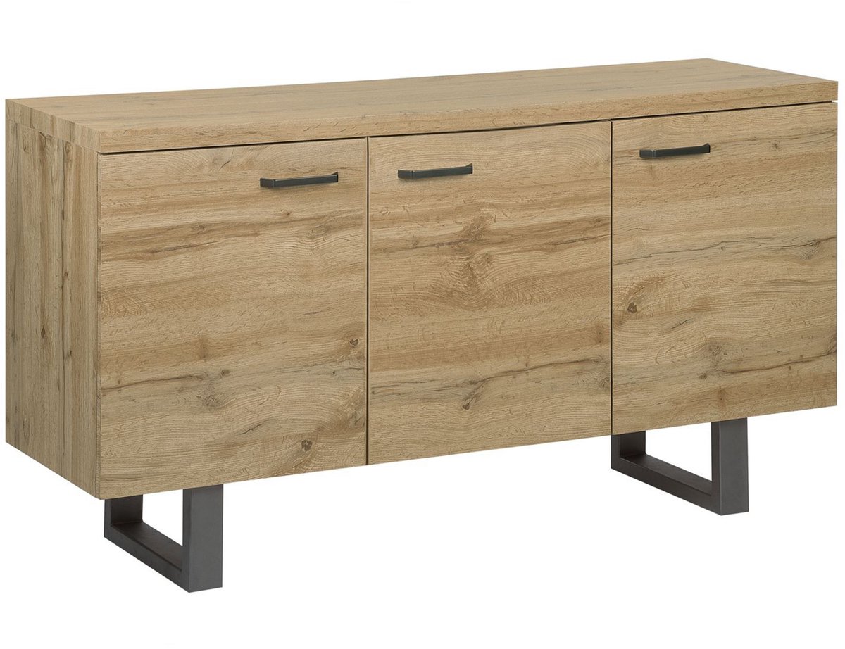 TIMBER L - Sideboard - Lichte houtkleur - MDF
