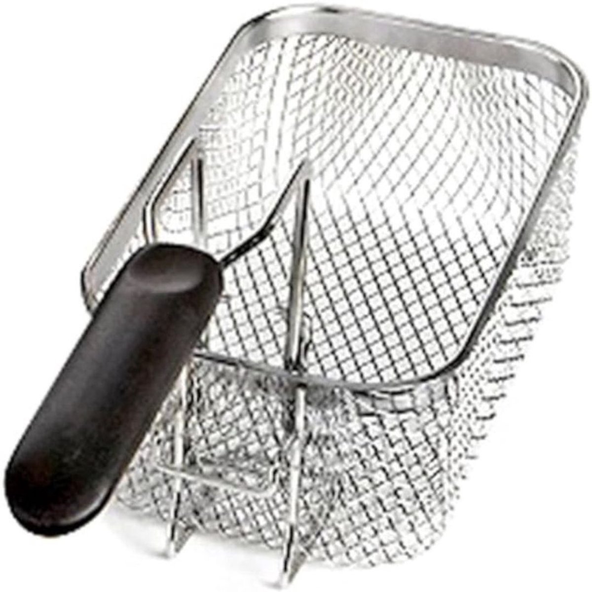 MKSS® Frituurmandje - Opvouwbare Frituurmand - Zilver