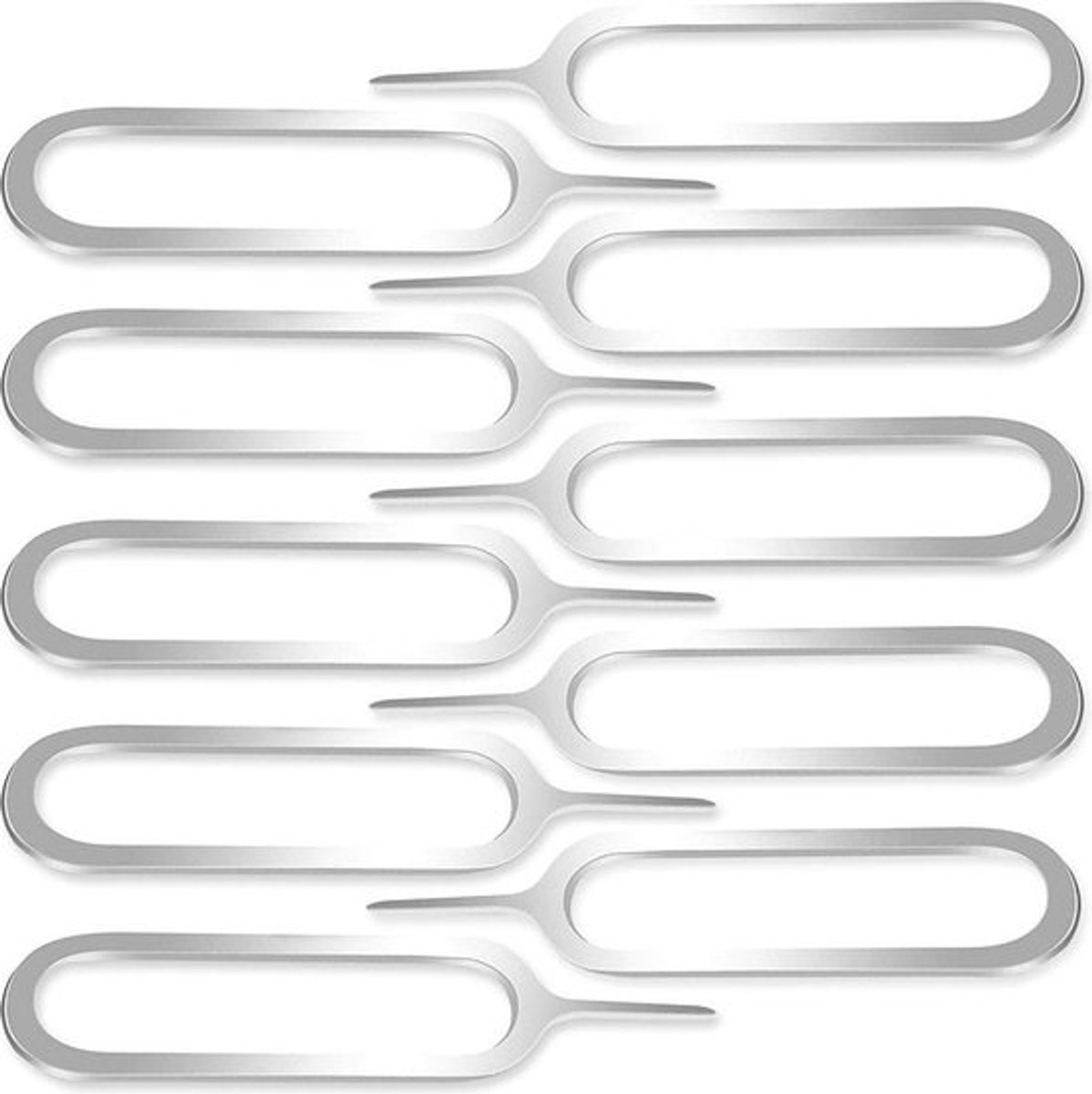 5 Stuks SIM-kaart SIM Pin verwijderaar Tool geschikt voor alle Smartphones / Tablets