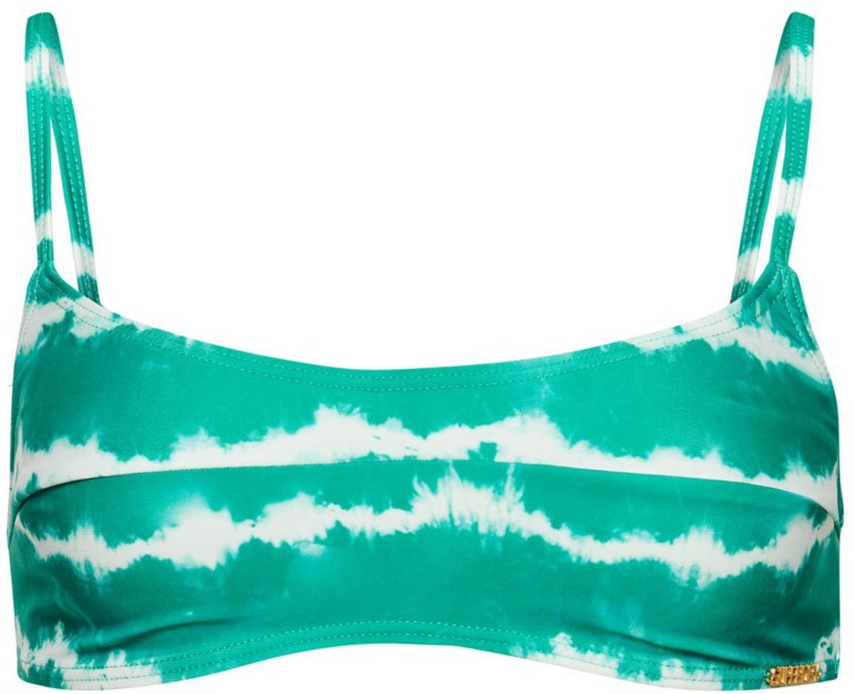 Superdry Code Tie Dye Bikinitop 2XS Vrouw Groen