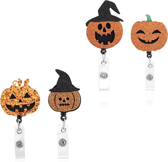 Vier halloween Hintergründe Lizenzfreies Vektorbild
