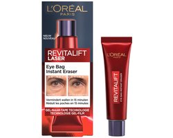L'Oréal Paris Revitalift Laser Instant Eye Bag Eraser - met Gel-Naar-Tape-Technologie - Gladmakend…
