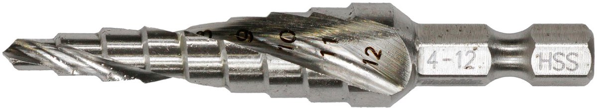 Makita HSS Stappenboor 4-12 mm - D-40141