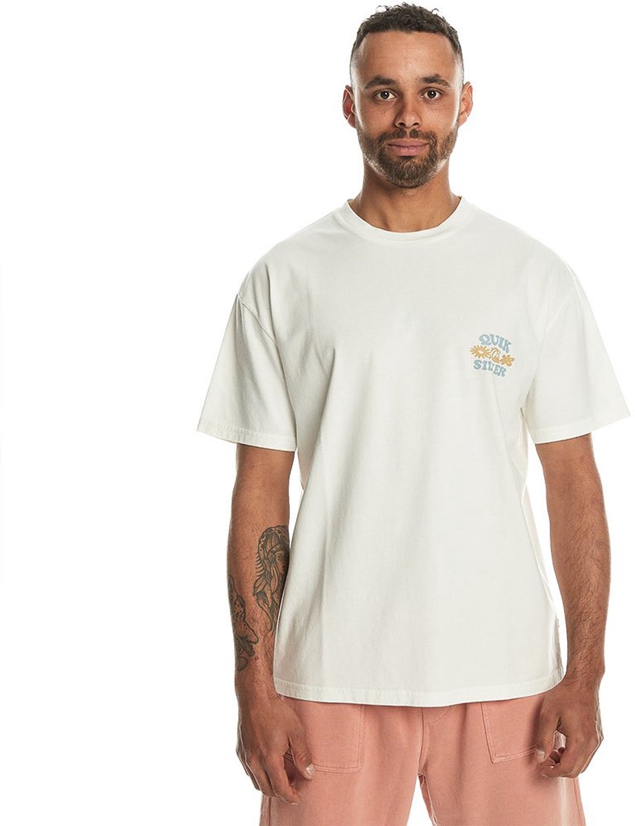 Quiksilver Lifes Quik T-shirt Met Korte Mouwen L Man Wit