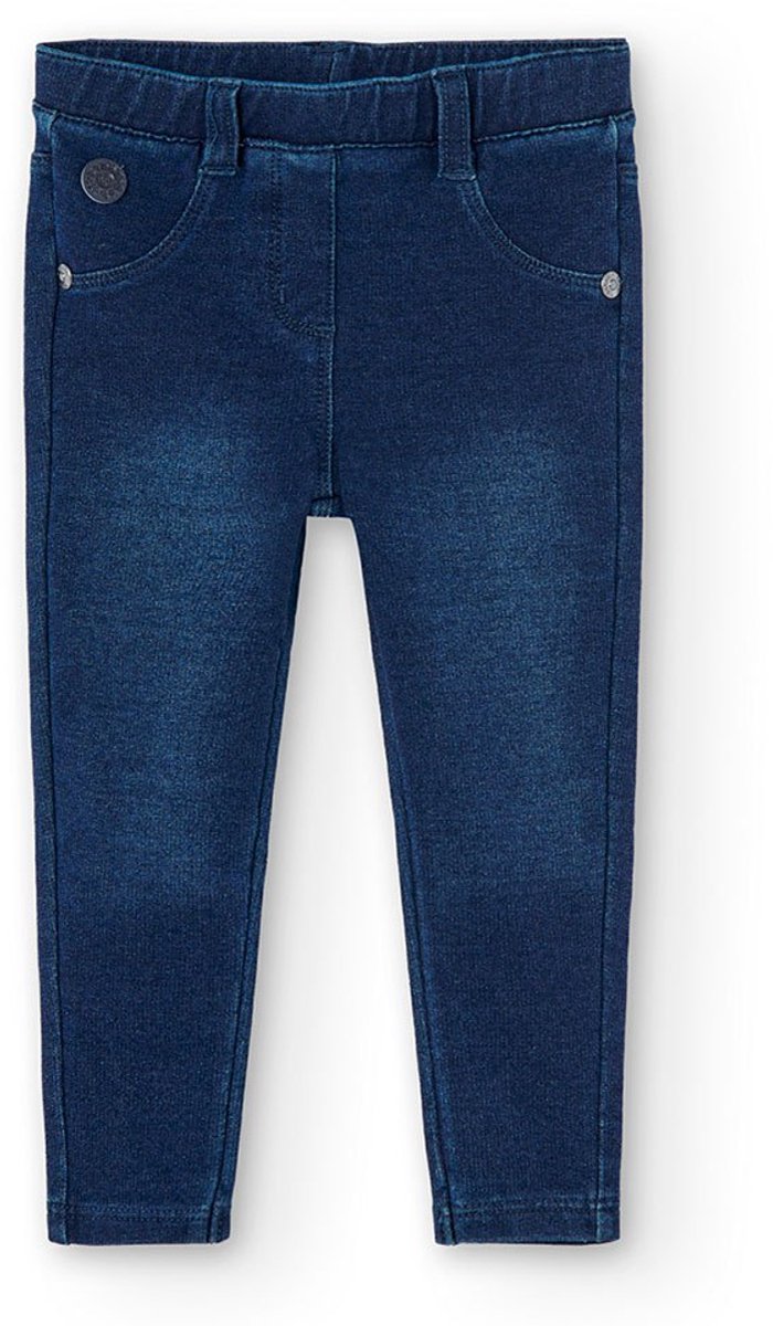 Boboli Fleece Denim Broek Blauw 12 Months Kinderen