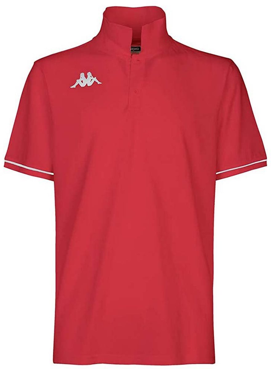 Kappa Barli Korte Mouw Poloshirt 12 Years Jongens Meisjes Rood