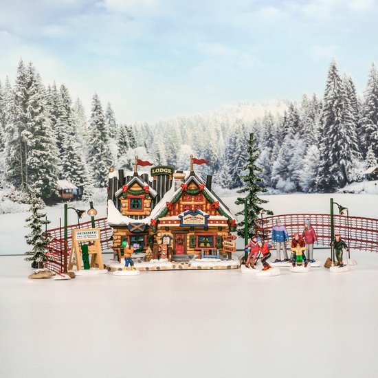 Lemax - Apres-Ski Lodge Set