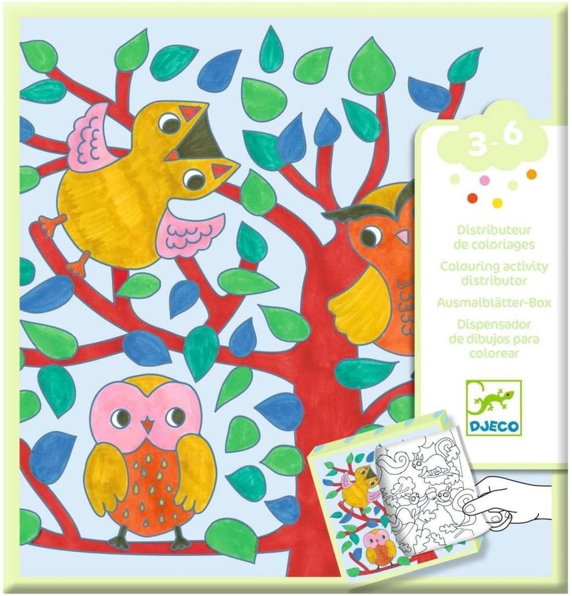 DJECO 5400052, Jongen/meisje, Kleurset