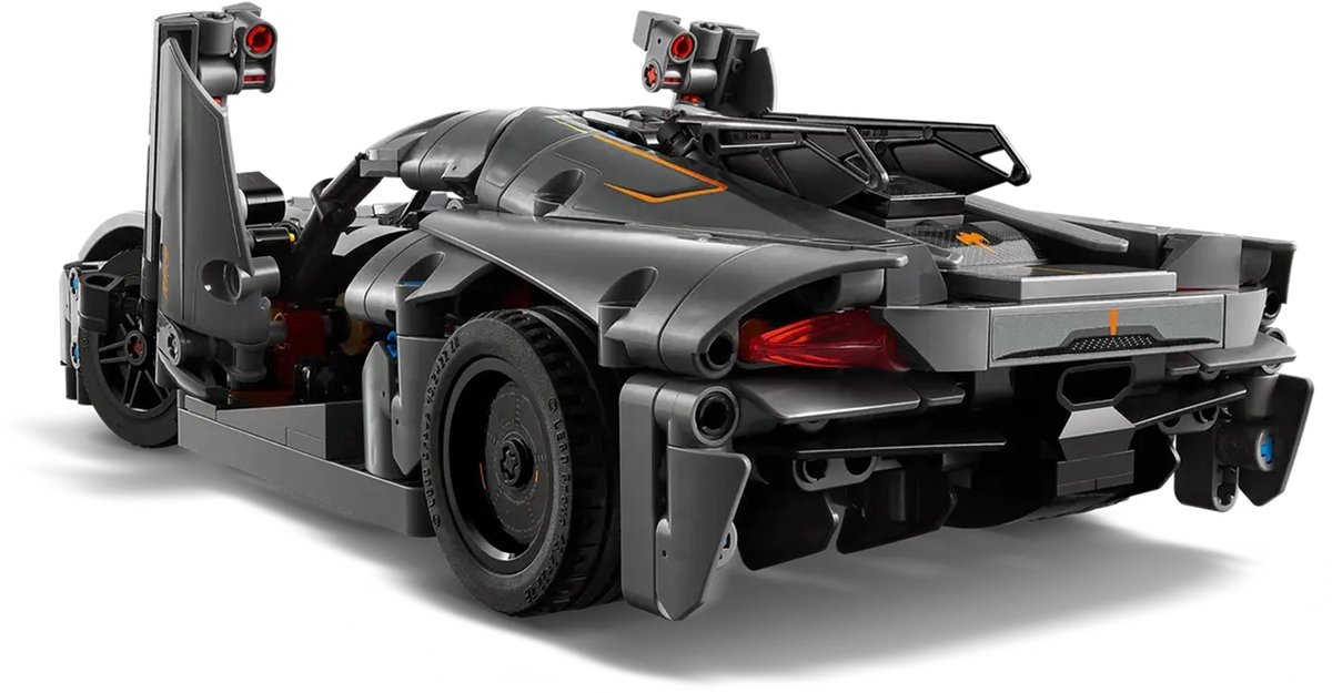LEGO Technic - Koenigsegg Jesko Absolut grijze hypercar - 42173 — afbeelding 25