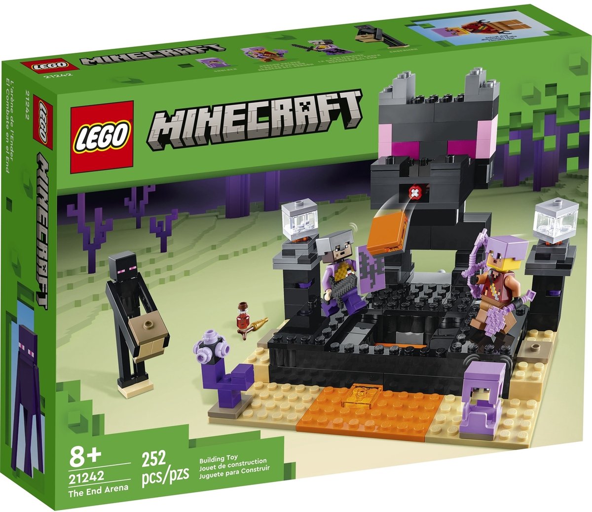 LEGO Minecraft De Eindarena - 21242