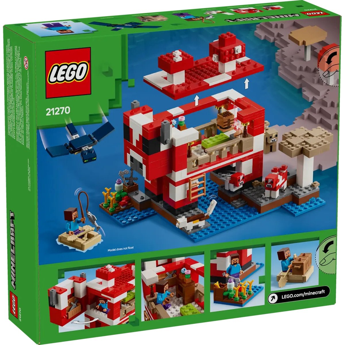 LEGO Minecraft Het Mooshroom huis - 21270 — afbeelding 26