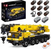 Mouldking 17073 - Liebherr kraan - 3218 onderdelen - Bestuurbaar - Bouwpakket - Bouwset - Past op bekende merken - RC