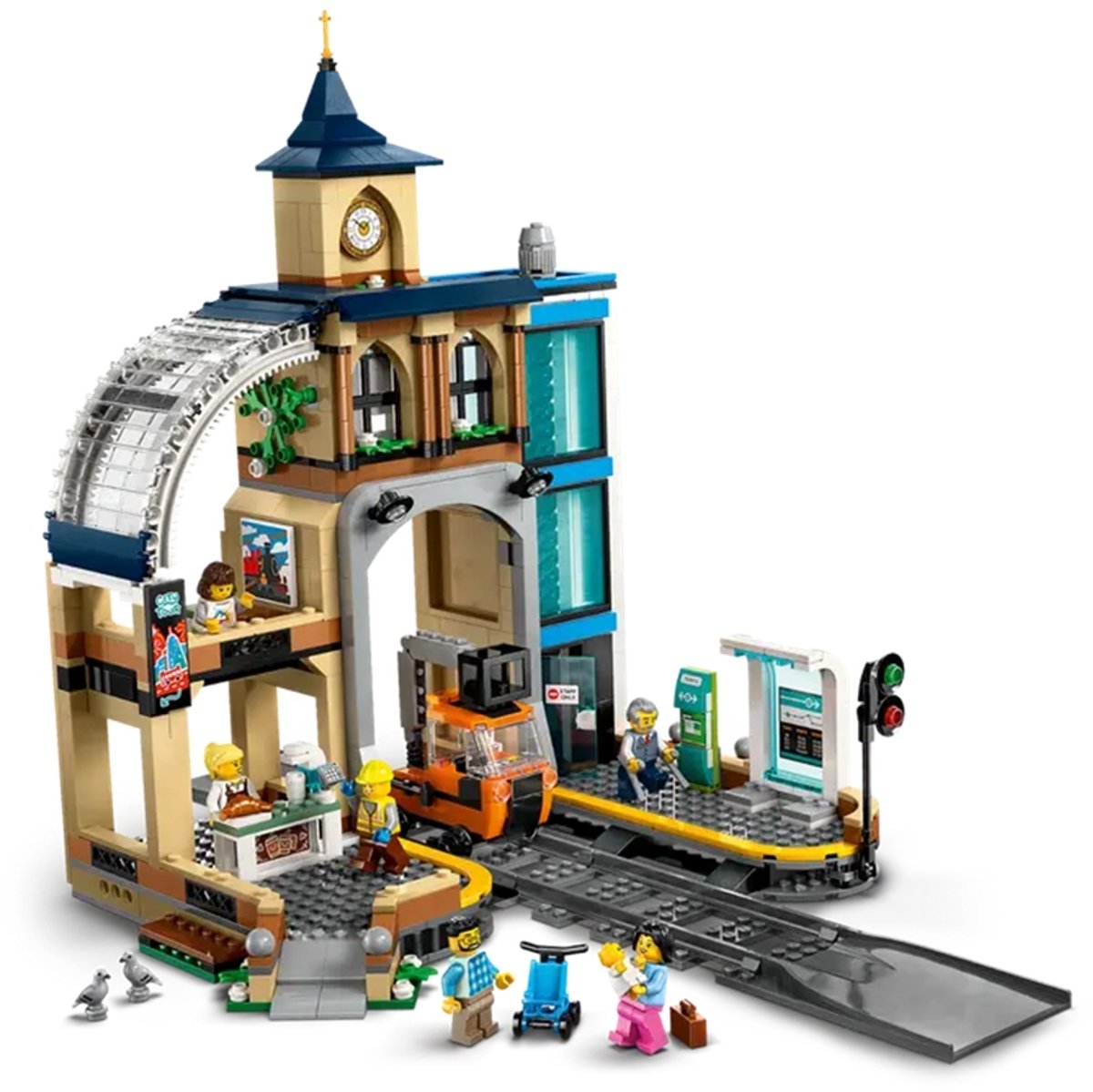 LEGO® City Centraal Station, Bouwspeelgoedset - 60469 — afbeelding 22