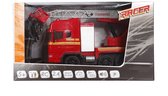 Camion de pompiers radiocommandé Racer avec son et lumière 2,4 GHz