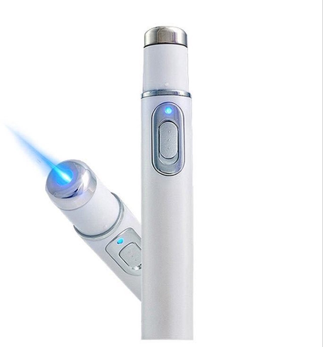 Niet-invasieve pen voor het verwijderen van moedervlekken, geschikt voor het verwijderen van cosmetische resten, elektronische blauwlichtpen, geschikt voor alle huidtypen.