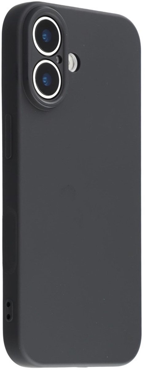 Amorus Hoesje - Geschikt voor iPhone 17 Hoesje - Amorus Colour TPU Back Cover - Charcoal Black
