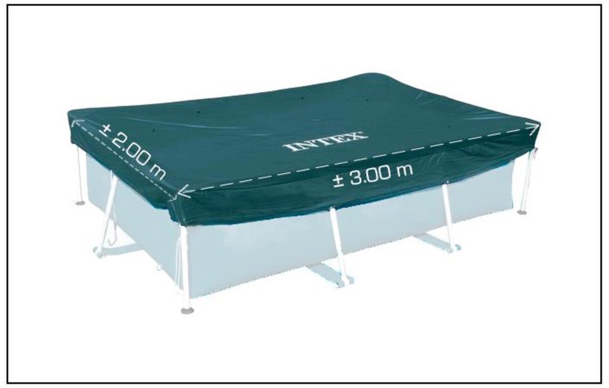 Intex Zwembad Afdekzeil - Rechthoekig 300 x 200 cm — afbeelding 18