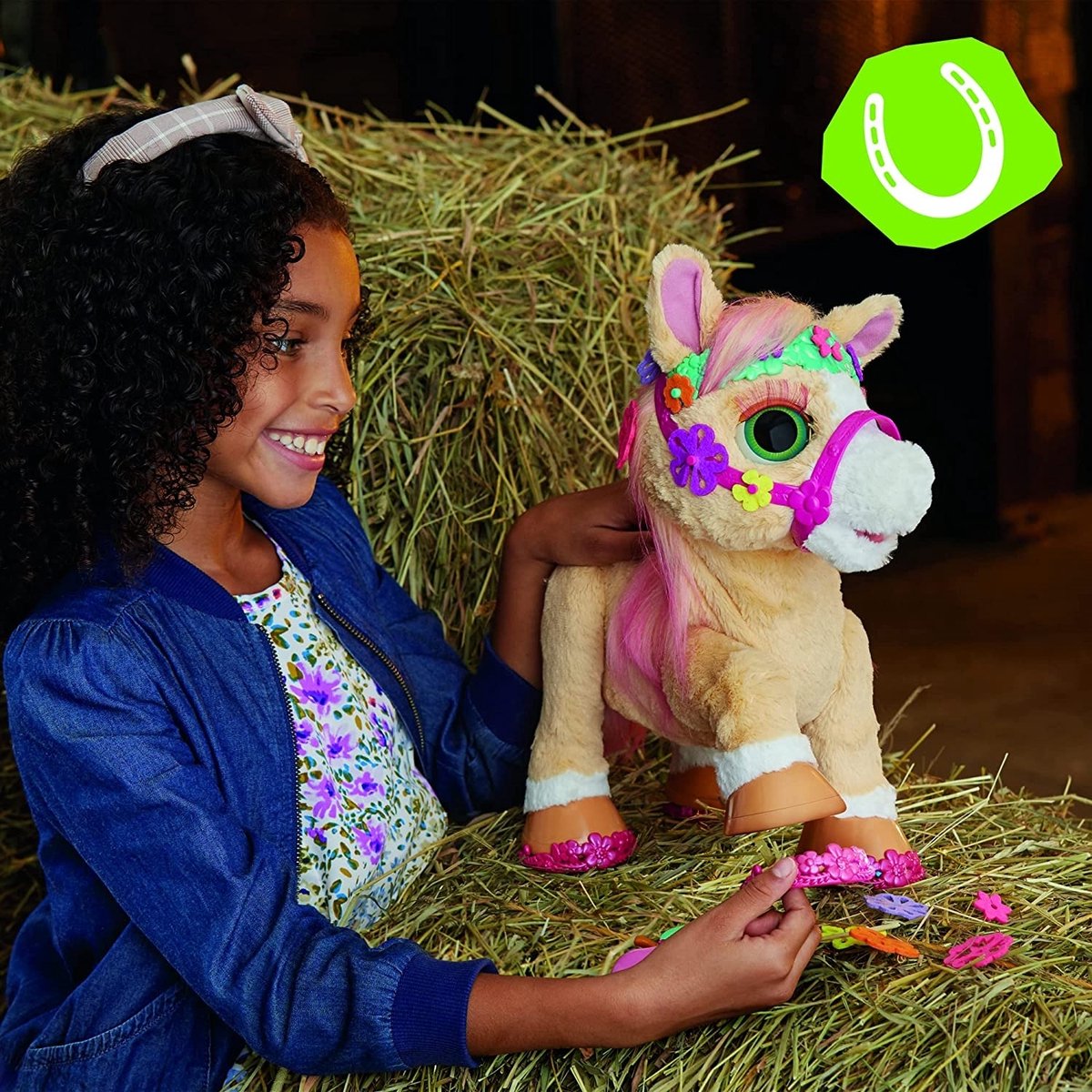 FurReal Cinnamon Mijn Styling Pony - Interactieve knuffel — afbeelding 3