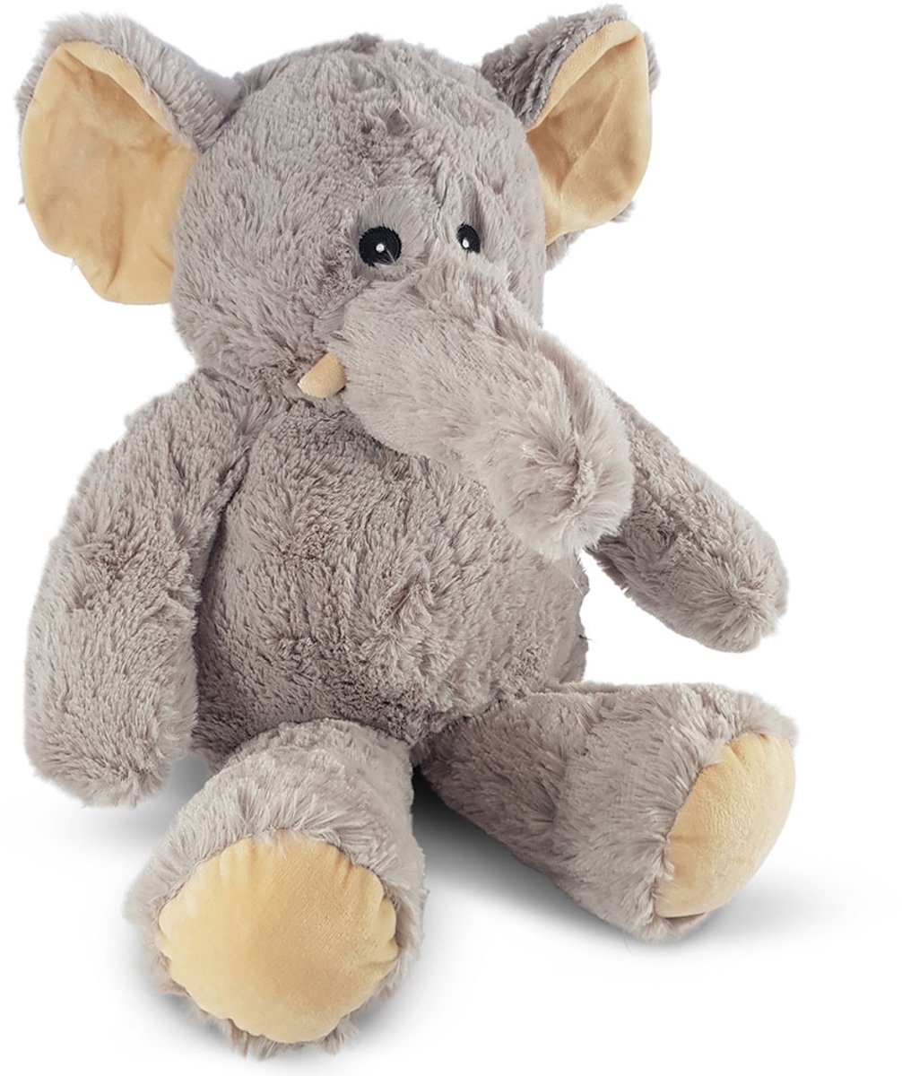 Knuffel met jouw ingesproken bericht [MP3 + Microfoon] | Olifant / Olifantenknuffel 45cm | Inc. Voice Recorder | Cadeau: Valentijn – Moederdag – Vaderdag – Kraamcadeau | Knuffel met geluid met jouw eigen stem | Knuffel Boodschap – Message in a Cuddle — afbeelding 3