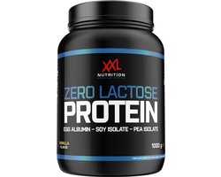 XXL Nutrition - Zero Lactose Protein - Eiwitpoeder lactosevrij, Proteine Poeder, Eiwitshakes, Proteďne Shakes, Whey Proteďne, Eiwit - Vanille - 1000 gram (33 shakes)