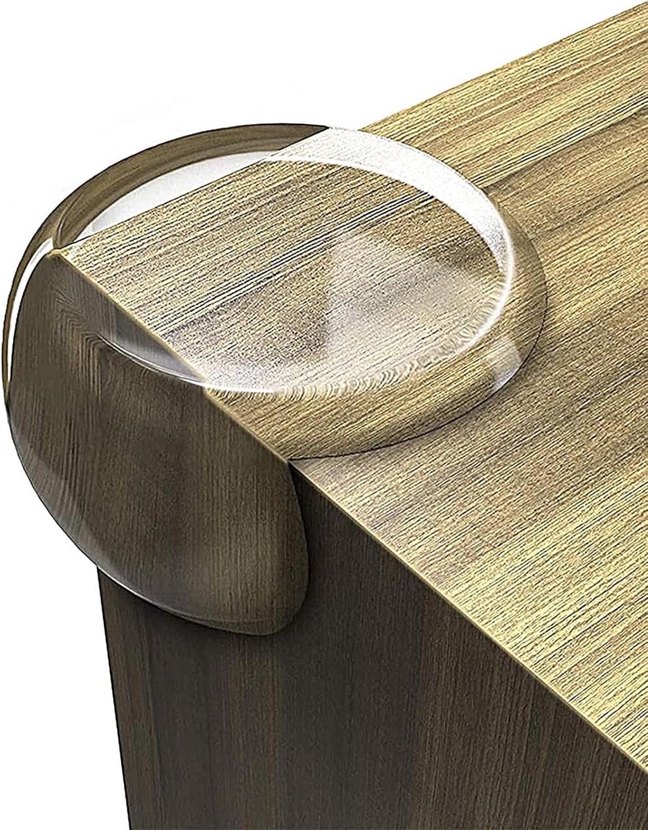 Kinderveiligheid Hoekbeschermers 10 Stuks - Transparant - Universeel - Extra Sterke Kleefkracht - Voor Meubels en Ramen - Eenvoudig te Installeren - Onzichtbare Bescherming - Babyproofing - Veiligheid Hoeken - Anti-stoot Hoekjes - Meubelbescherming – foto 6
