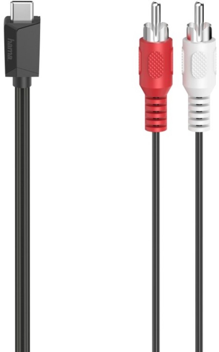 Hama Audiokabel USB-C-stekker - Cinch-stekker Stereo 1,50 M