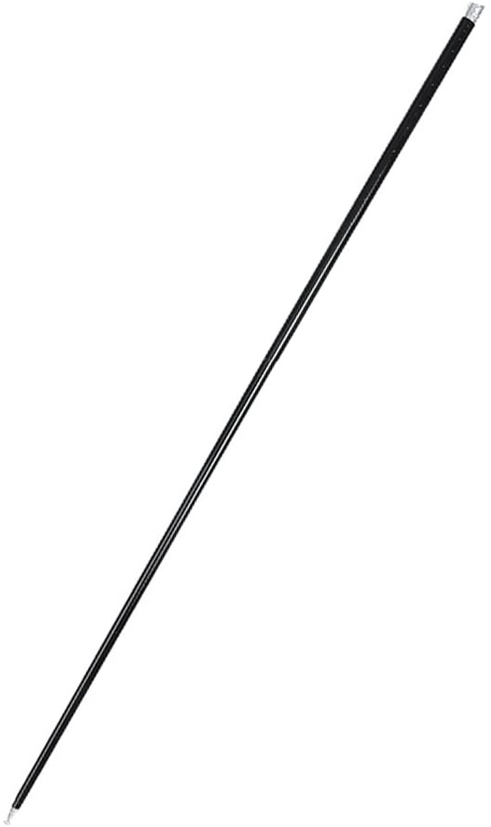 Magic Wand 110 cm - Professionele Magic Stick - Metalen en Draagbare Stick voor Goocheltrucs - Zwart