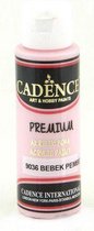 Cadence Premium acrylverf (semi mat) Baby roze 01 003 9036 0070  70 ml