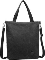 Kono Messenger Bag - Schoudertas - Klassiek Canvas Messenger Bag - Zwart (E1965 BK)