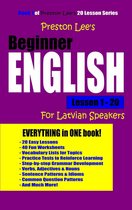 Preston Lee's Beginner English Lesson 1: 20 For Latvian Speakers
